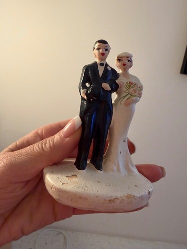 Cake topper matrimonio sposi