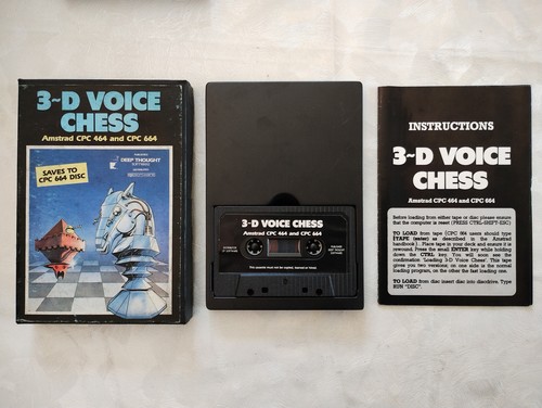 Amstrad voice chess - 3-d,