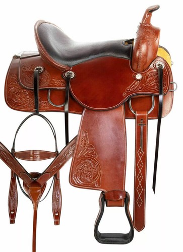 Set sella western pelle - set,