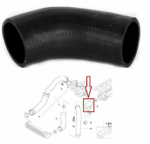 Tubo intercooler manicotto bmw - tubo,