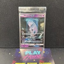 MEWTWO GX ALTERNATIVE ART 78/73 SHINING LEGENDS ENG INGLESE GOOD