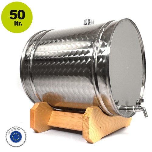 Fusto acciaio inox - fusto, in