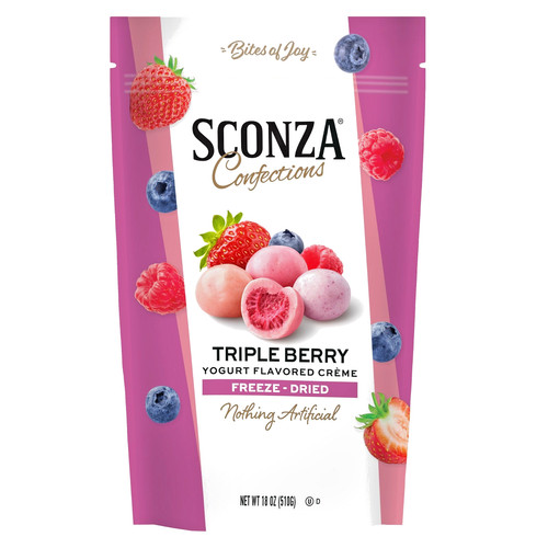 Sconza triple berry yougurt - triple,