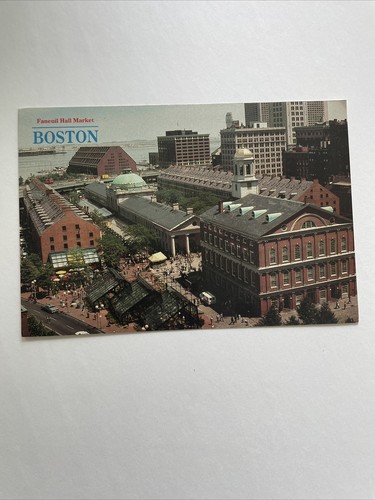 Cartolina faneuil hall market - cartolina,