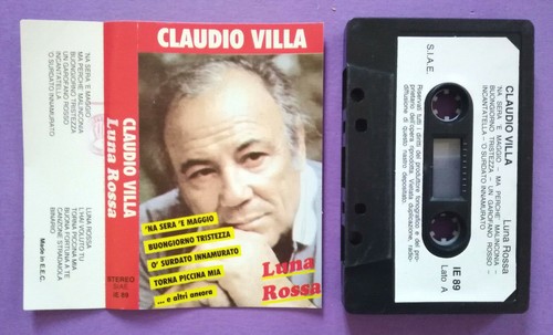 Musicassetta claudio villa - claudio,