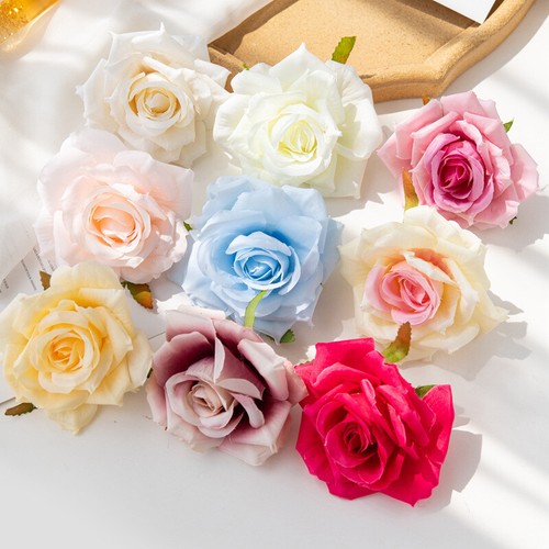 10x rose artificiali - artificiali, seta