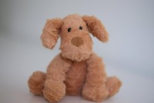 Jellycat Tiny Fuddlewuddle cucciolo 15 cm peluche cane cucciolo marrone ritirato molto raro