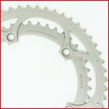 NOS CAMPAGNOLO RECORD 10s SPEED CHAINRING 135 53/42 ULTRATORQUE VINTAGE CARBON