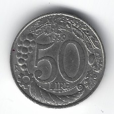 50 LIRE – REPUBBLICA