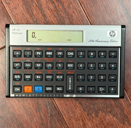12c platinum financial - hp,