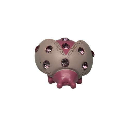 Coccinella resina strass - pz,