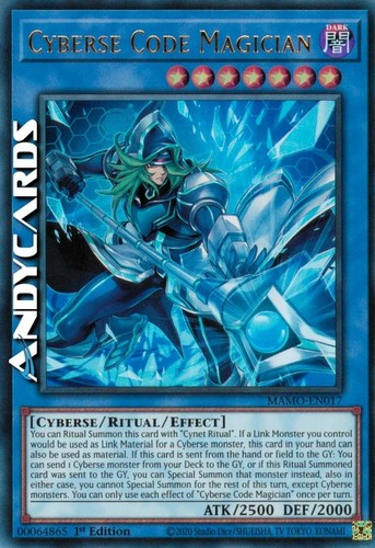 Cyberse code magician - code, •
