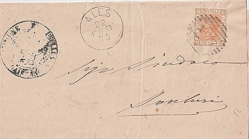 Italia 1879 20c isolato - 20c,