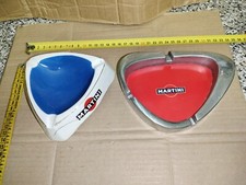 Coppia Posacenere Vintage Da Collezione Pubblicitari Martini Vedere Bene Foto