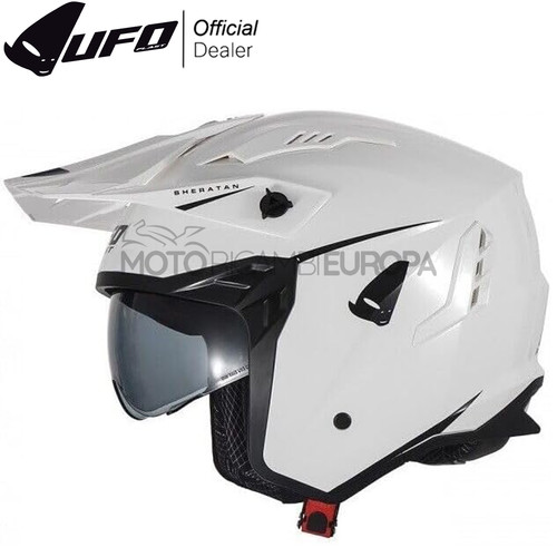 Casco jet ufo sheratan bianco - jet,