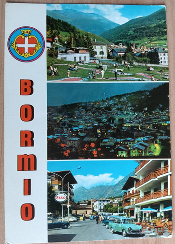 Cartolina italia bormio - cartolina,