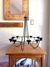 Lampadario a candela vintage