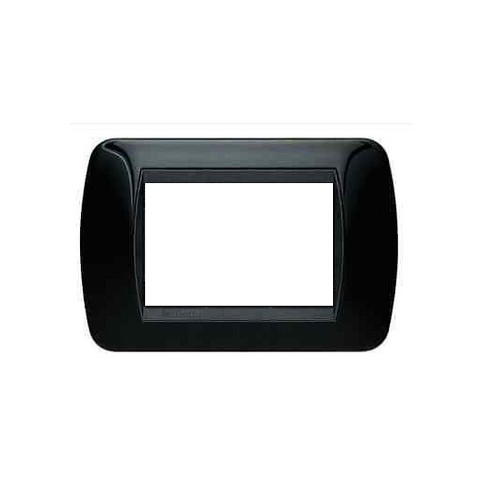 Placca nero compatibile - placca,