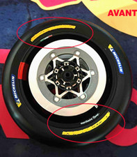 Stickers x4 Liserets de Pneus