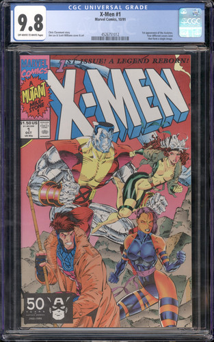 Men cgc 8 gambit - x-men#1, 9.8