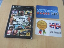 Grand Theft Auto V GTA 5 PlayStation 3 PS3 gioco edizione speciale completo PAL