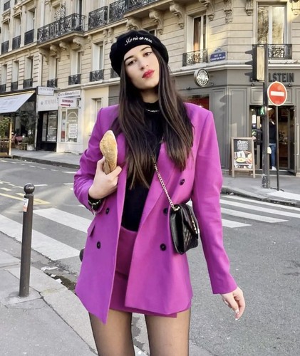 Blazer maschile zara rosa - maschile,