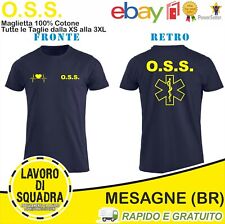 Maglietta T Shirt - OSS - Infermiere Operatore Socio Sanitario Ospedale Soccorso