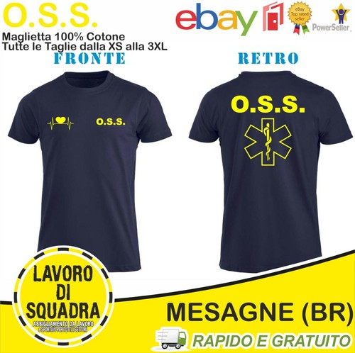 Maglietta shirt oss - -,