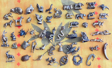 +50 Modèles Amulette figurine Animaux sacré talisman laiton Thaïlande Cambodge