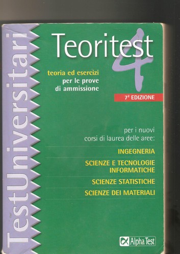 Teoritest vol 4 - teoritest., (vedi