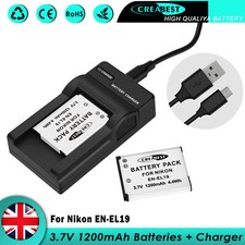 2x EN-EL19 batteria e