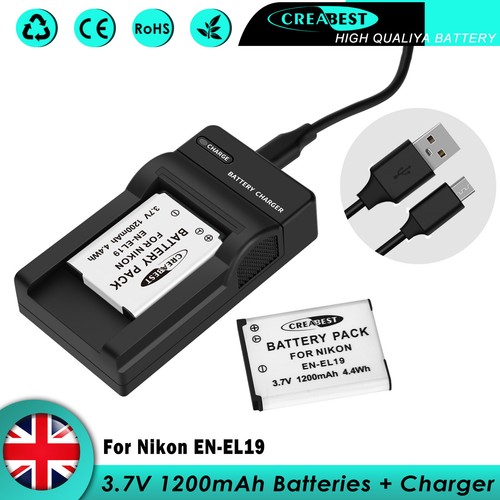 El19 batteria e - 2x, en-el19