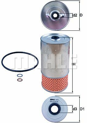 Filtro olio mercedes c123 s123 - olio,
