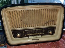 Radio Vintage Telefunken Desirè R232 Anni 50 Radio D'epoca In legno