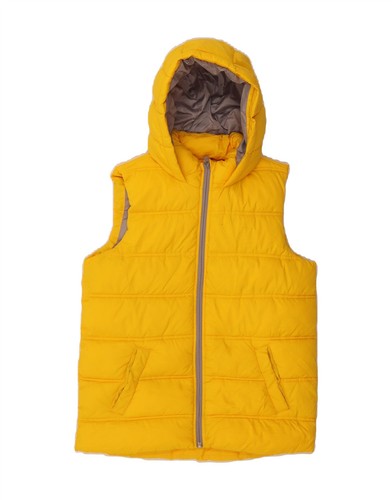 Gilet imbottito con cappuccio