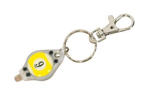 Portachiavi led biliardo - , n.9