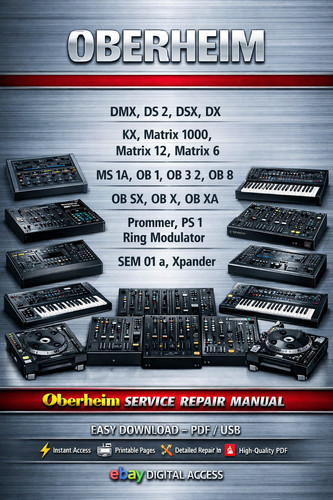 Oberheim vintage synth dmx - oberheim,