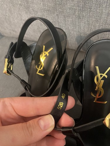 Sandali con plateau - ysl, yves