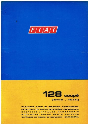 Catalogo ricambi fiat - fiat, 128