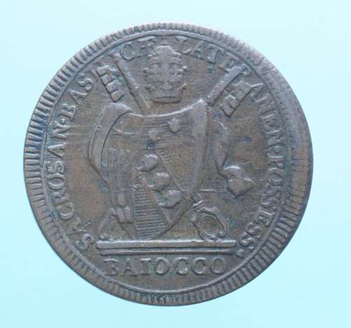 Pio vii baiocco - vii, 1801