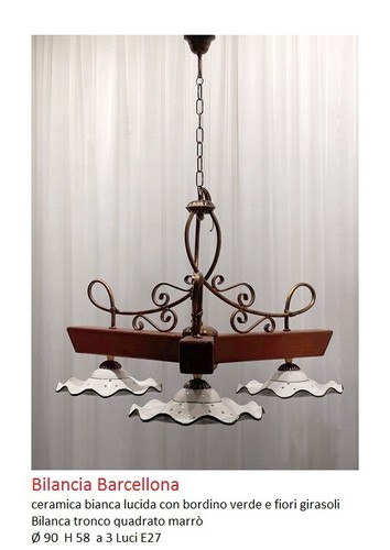 Lampadario luci forma a - lampadario,