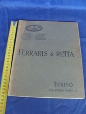 Catalogo accessori auto e moto Ferraris e Rotta Torino 1912