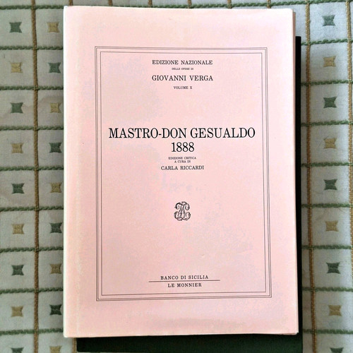 Mastro don gesualdo 1888 - ,