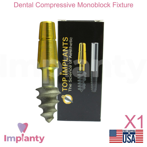 Apparecchio dentale monoblocco