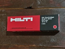 NUOVA cartuccia Hilti DX 6.8/11 M10 Cal.27 corta ROSSO 100 colpi 10x10 #50353 nuova con scatola