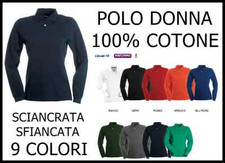 Maglia Polo Donna Cotone