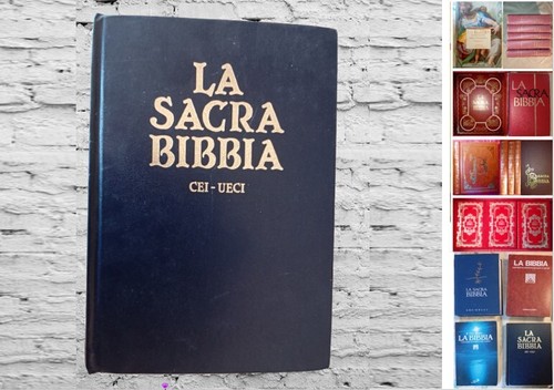 Sacra bibbia cei - la, cei/ueci