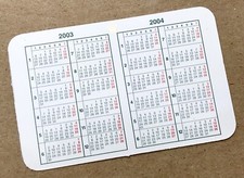 ROLEX 2003 2004 CALENDAR GMT