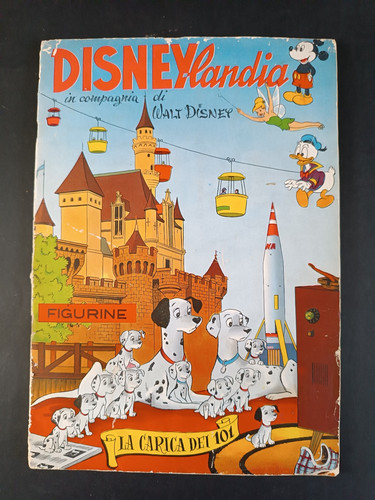 Album figurine disneylandia - disneylandia, la