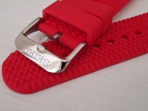 Cinturino silicone rosso - in,